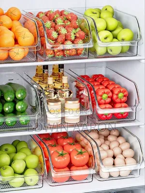 2pcs Fridge Storage Bins