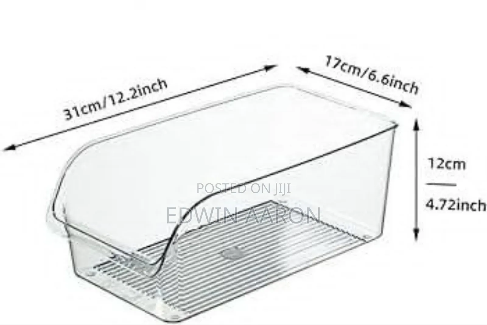 2pcs Fridge Storage Bins