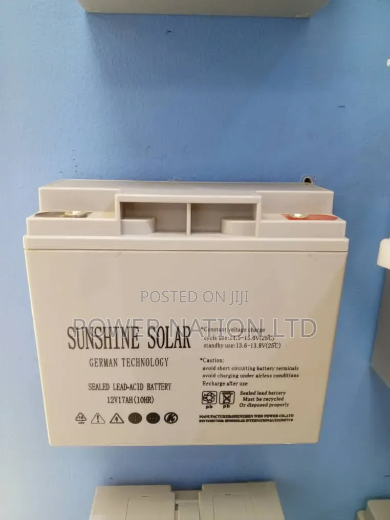 17ah Sunshine Battery