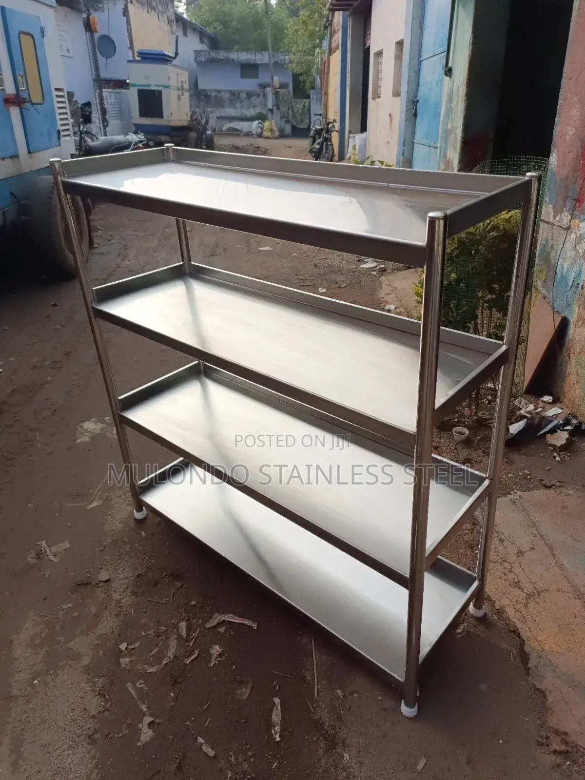 4 Shelf Stainless Steel Rack