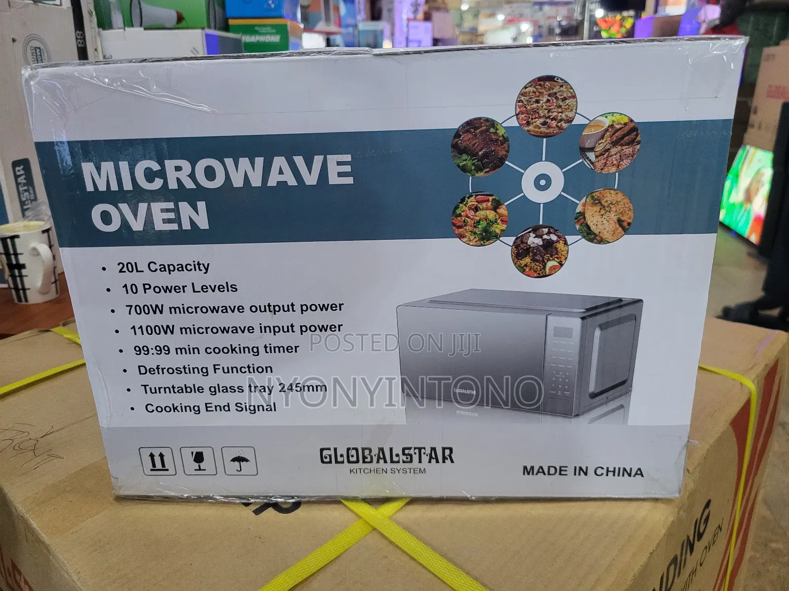 Globalstar 20 Liters Digital Microwave Oven