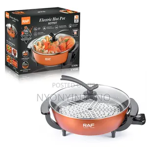 Raf 10 Liter Electric Multifunctional Stainless Steel Hot Pot R5429l