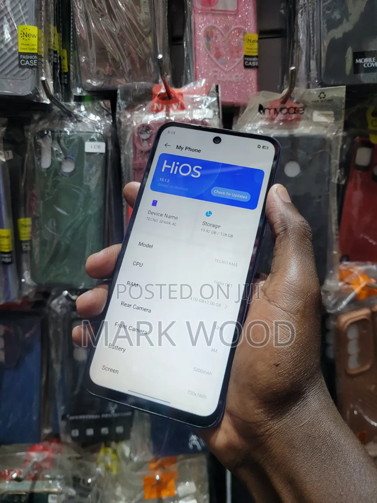 Tecno Spark 40 128 GB Purple
