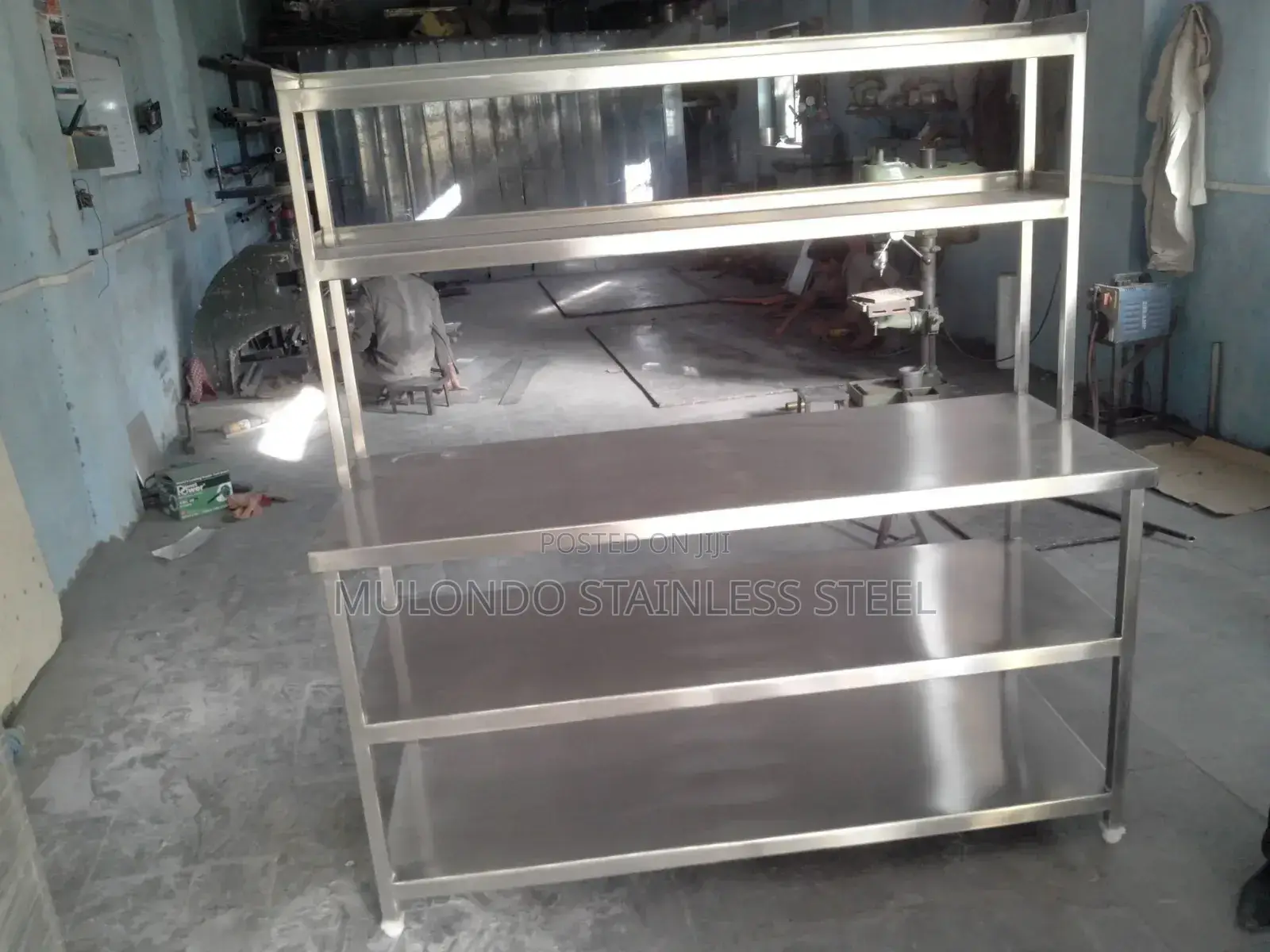 Commercial Stainless Dispatch Table