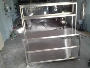 Commercial Stainless Dispatch Table