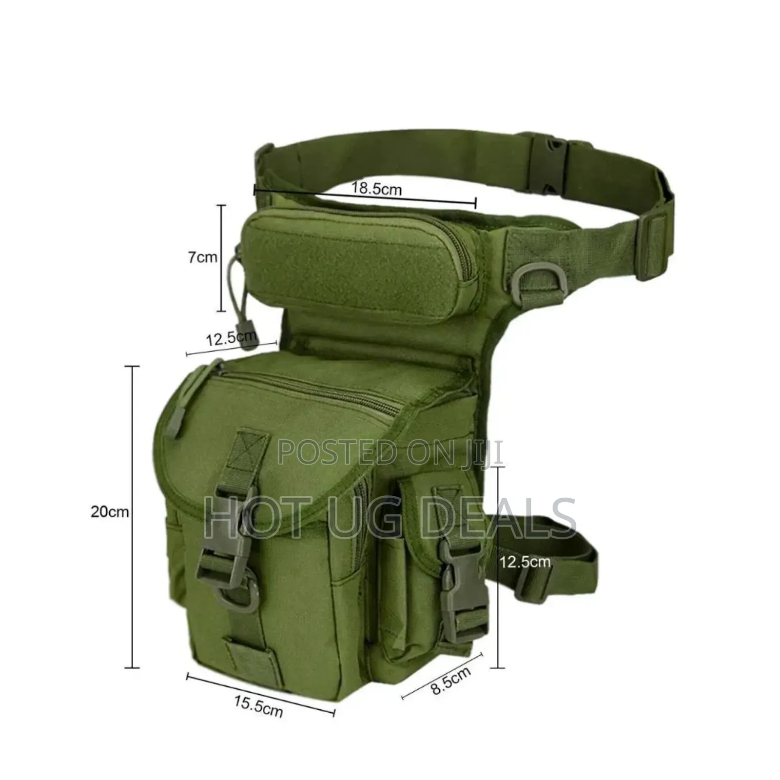 Leg Waist Thigh Bag - Green