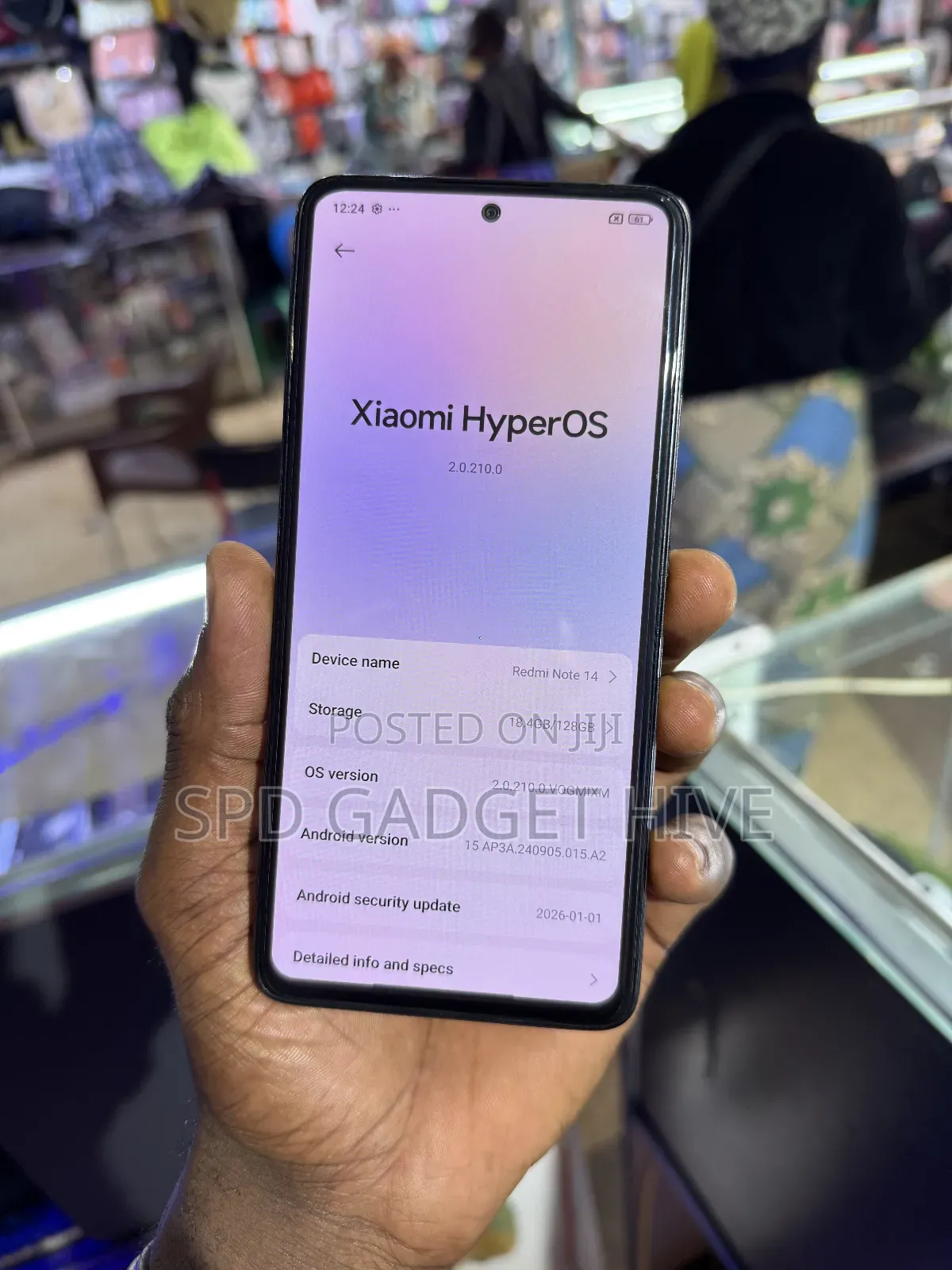 Xiaomi Redmi Note 14 4G 128 GB Black
