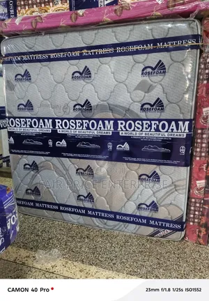 6x6 by 10 Inches/ Spring Mattresses Double Layer. Rosefoam Mattresses