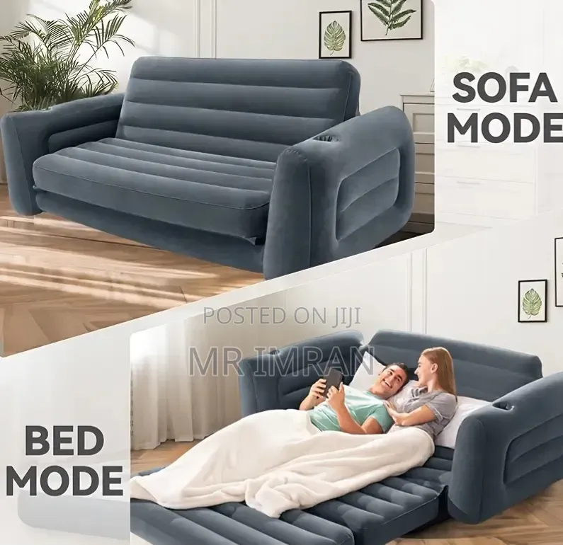 2in1 Intex Pull-Out Inflatable Sofa Bed