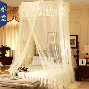 Hanging Luxury Bed Canopy Mosquito Net.