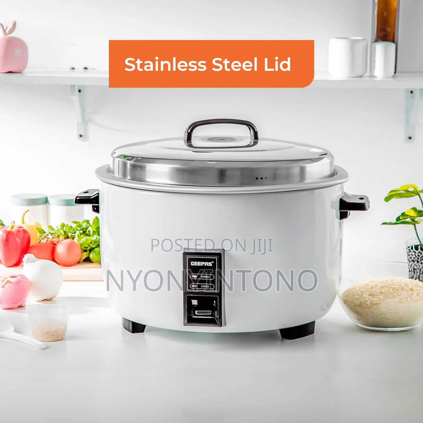 Geepas 4.2liters Electric Automatic Rice Cooker