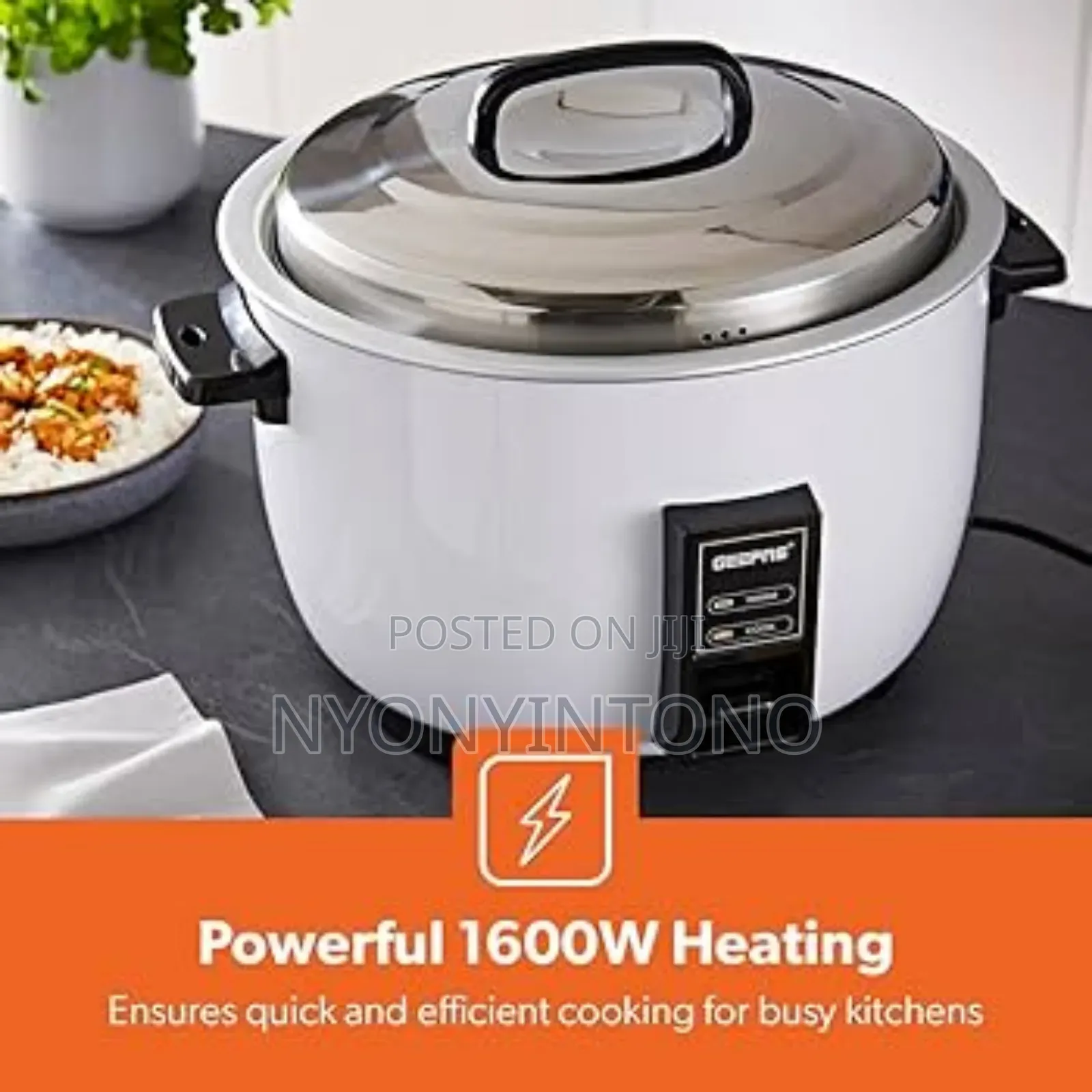 Geepas 4.2liters Electric Automatic Rice Cooker