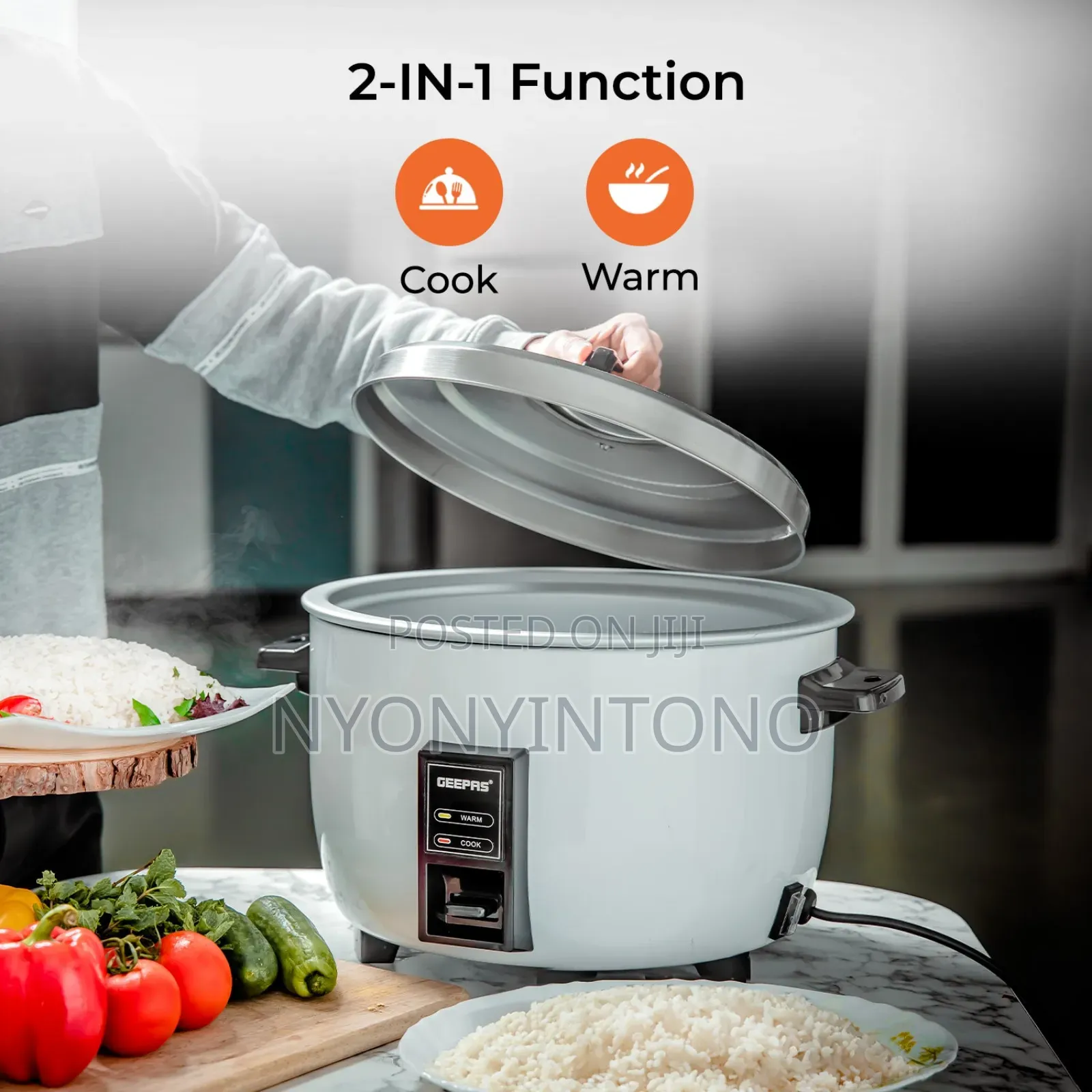 Geepas 4.2liters Electric Automatic Rice Cooker