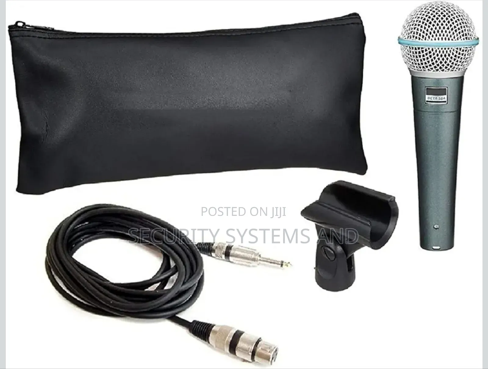 Beta-58a Dynamic Cardioid Wired Microphone