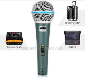 Beta-58a Dynamic Cardioid Wired Microphone