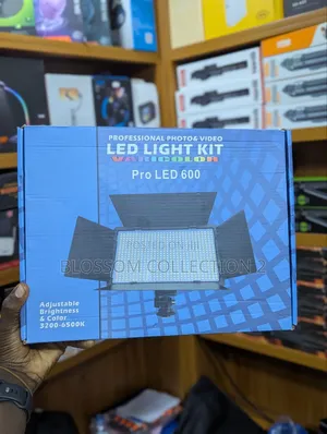 Pro Led 600 Light Kit Professional Photo Video Kit W Stand