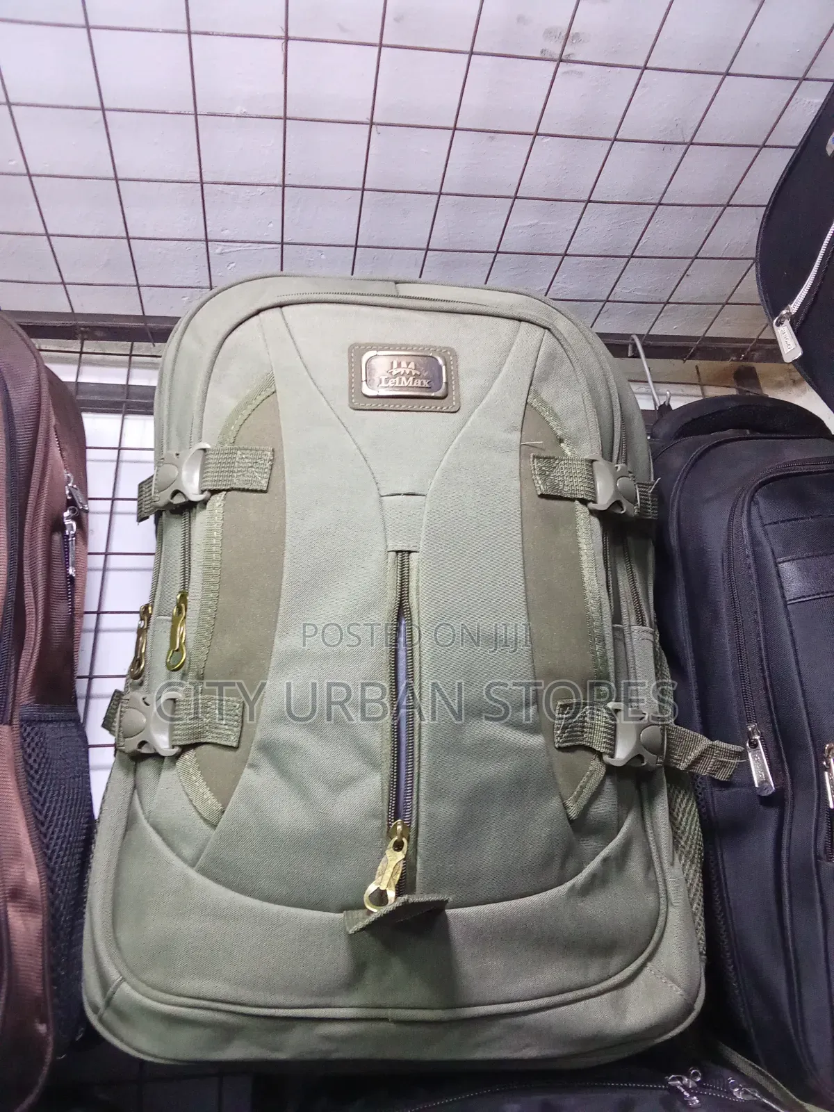 Leimax Khaki Backpack