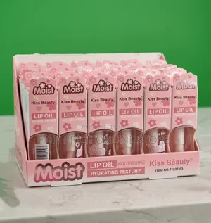 Moist Lip Oil (12 Pcs) / Dozen of Moist Kiss Beauty Lip Gloss
