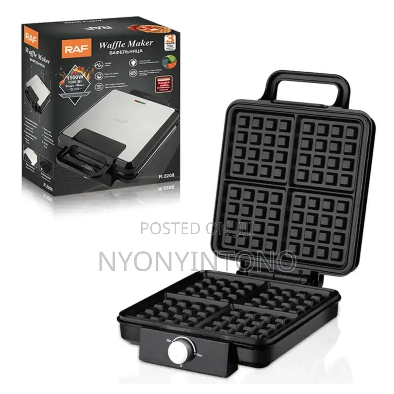 Raf 4pcs Automatic Waffle Maker R2208