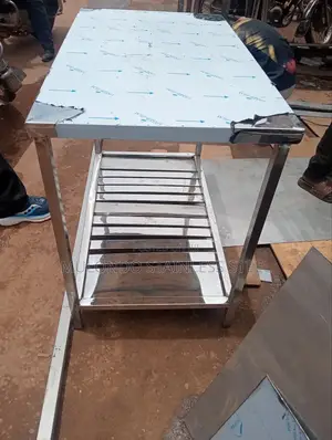 Stainless Steel Working Table 2_ Tray