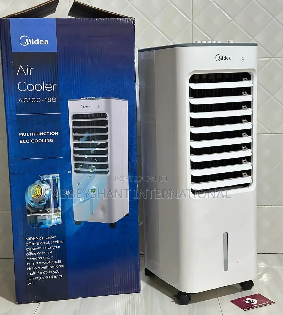 Midea Air Cooler 4.8l Water Tank Capacity