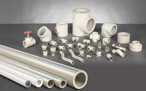 PPR Pipes and Their Fittings, Mixer Linear, Elbows and Others