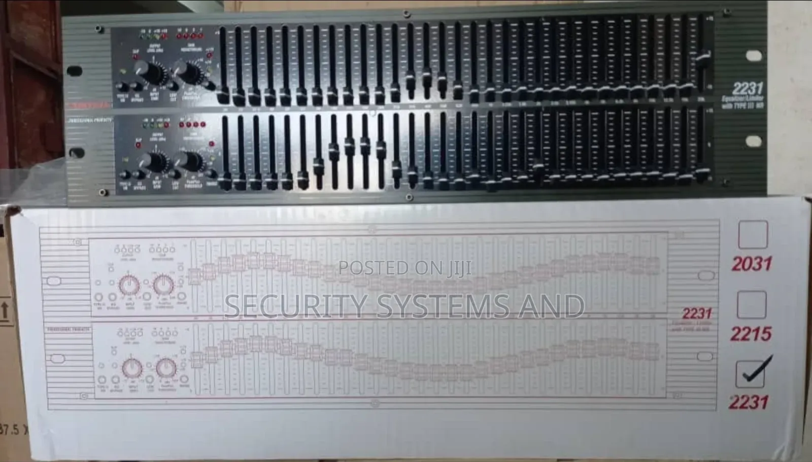 Graphic Equalizer 2231 Audio Equalizer for Sound Performance
