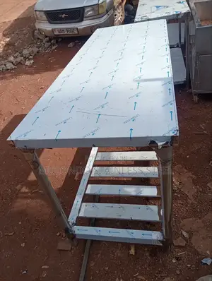 Commercial Stainless Steel Working Table Double Tray