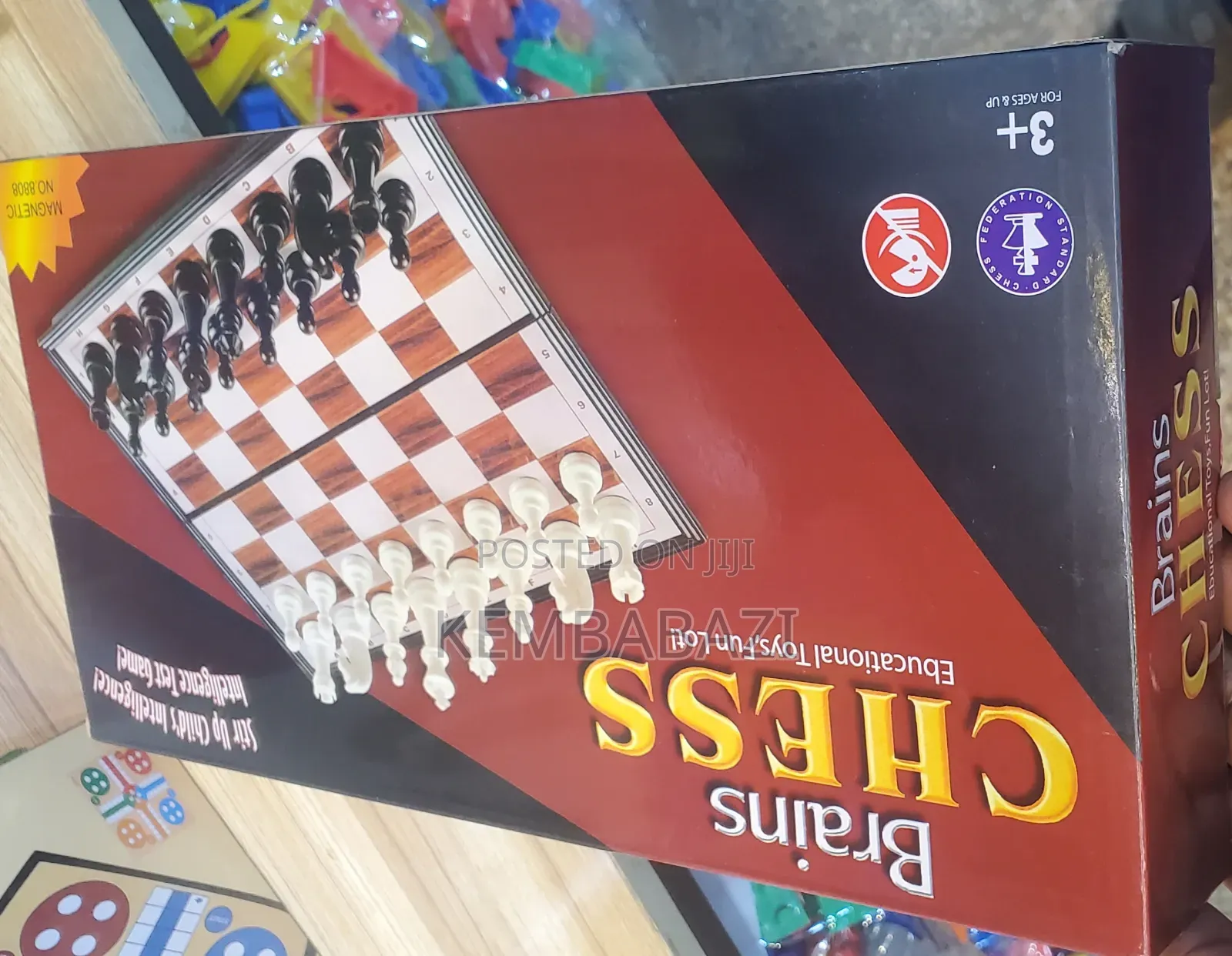 Brains Chess Magnetic Board Game Set