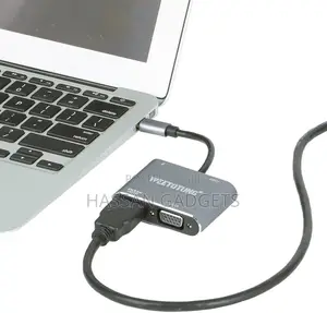 Type C to Pd Hd,Vga, Usb Adapter 4in 1