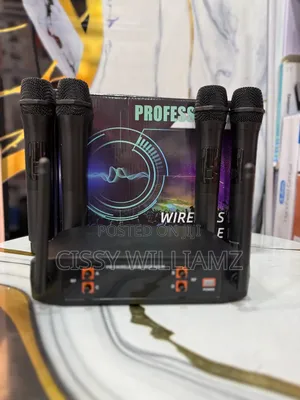 Wireless Microphone 4in1 Professional Wireless Microphone