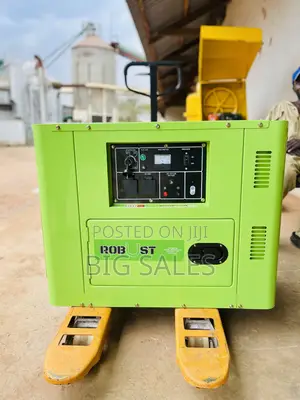 Rb7700ds - Robust 7kva Diesel Silent Generator