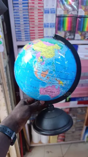 World Glove Map-Mediam Size-Blue