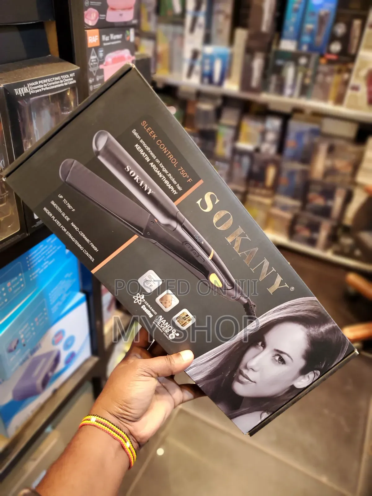 Electric Hair Iron With High Heat