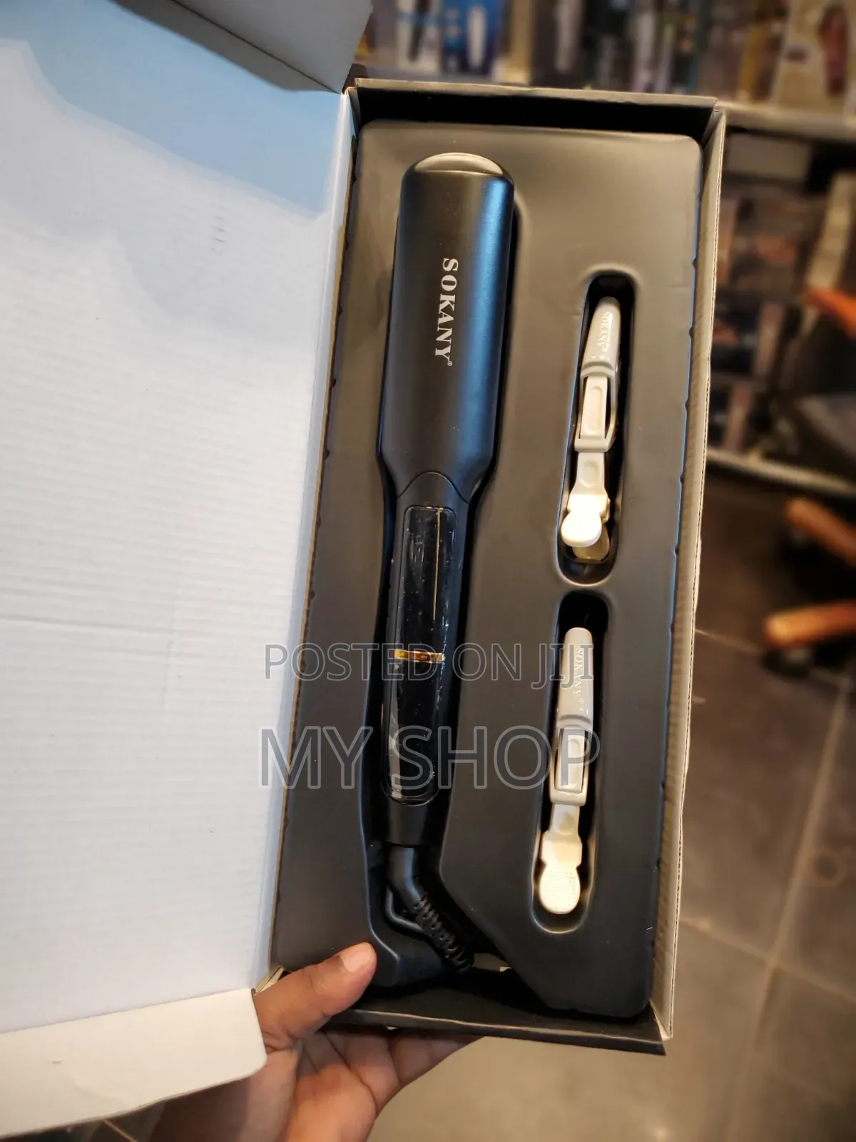 Electric Hair Iron With High Heat