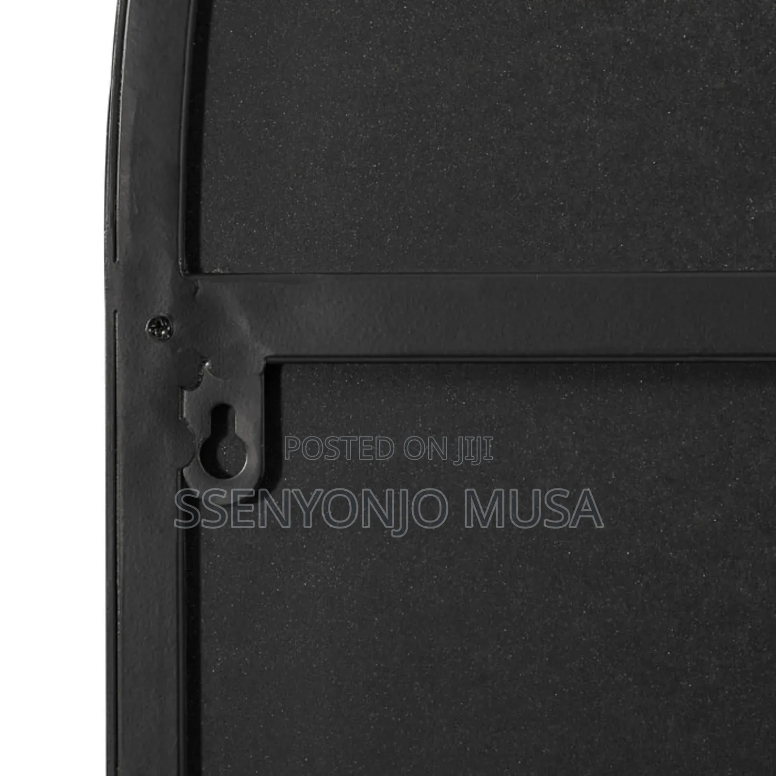 Wall Mounted XXL Arch Full-Length Mirror 180x110cm – Black Frame