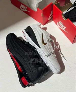 Nike Shox Z. Black Red. White