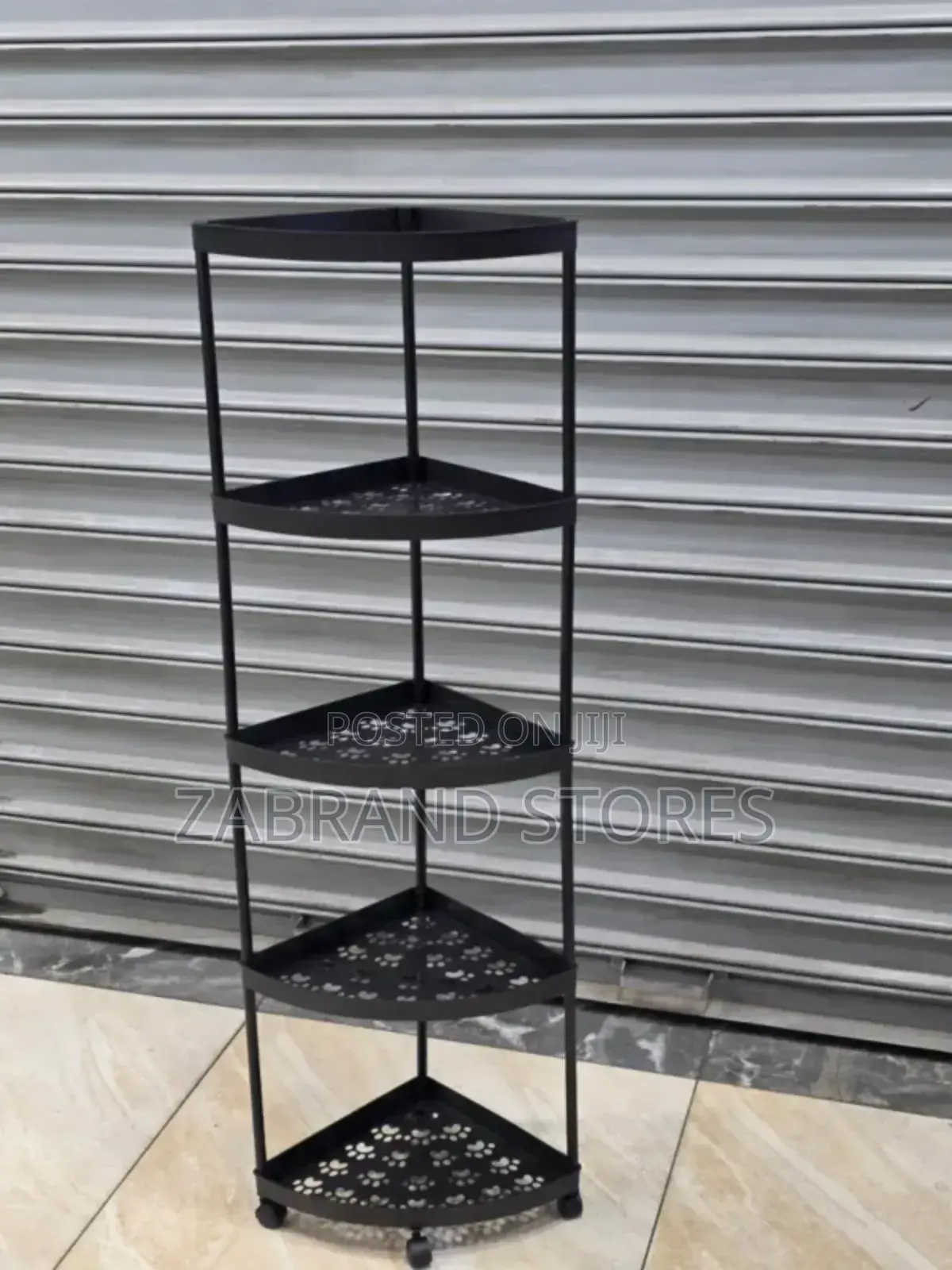 Multi-Purpose Plastic Corner Rack/ Movable Rack