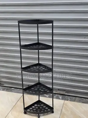 Multi-Purpose Plastic Corner Rack/ Movable Rack