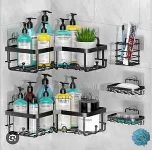 5 Sets Cosmestics Lotion Bathroom Storage Rack