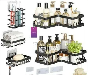 5 Sets Cosmestics Lotion Bathroom Storage Rack