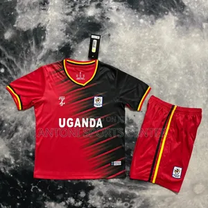 Uganda Crans Jerseys Red Color for Kids
