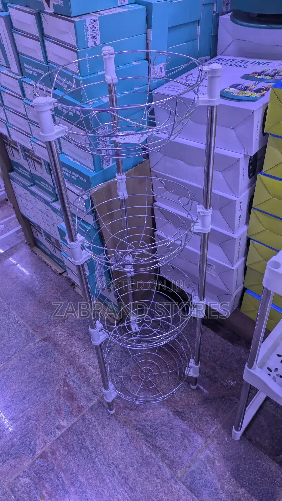 Detachable Multi-Level Storage Rack