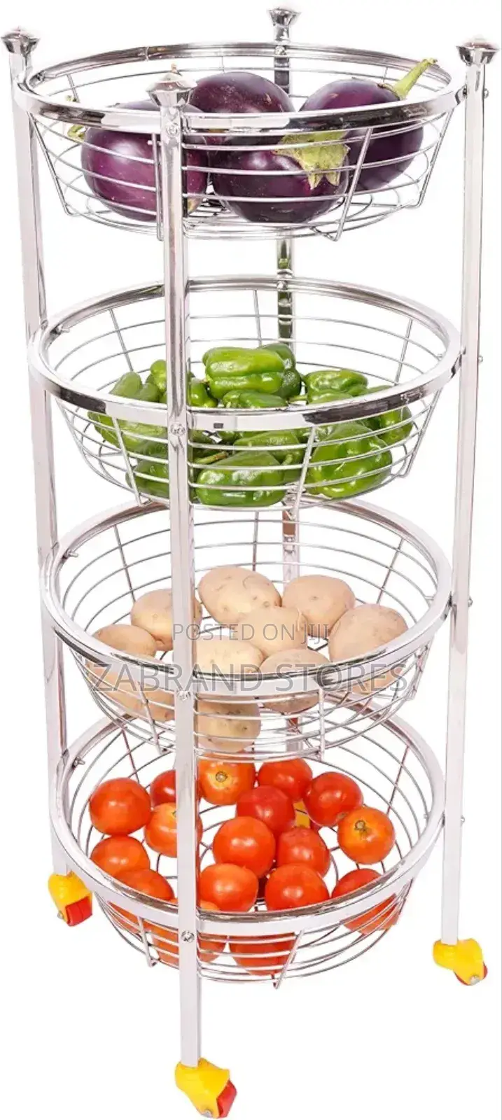 Detachable Multi-Level Storage Rack