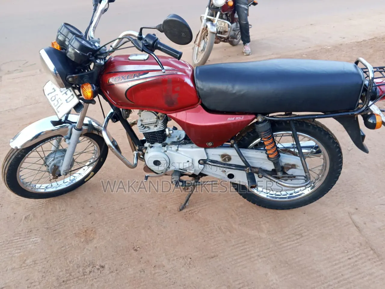 Bajaj Boxer 100 2022 Red
