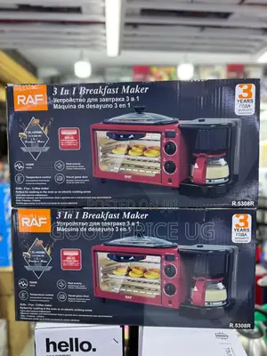 3 in 1 Multifunctional Breakfast Maker (Model R.5308r).