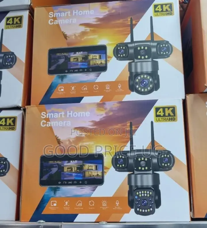 Smart Home Camera,V380 Pro Triple-Lens PTZ Security Camera.