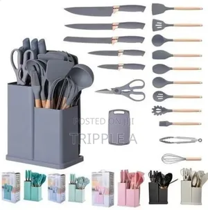 Original 19pcs Kitchen Utensils and Knife Set