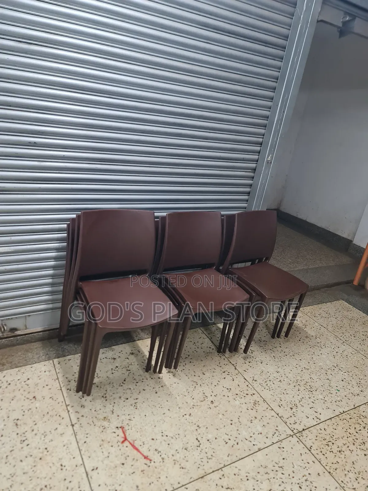 Coffee Brown Stacking Plastic Chairs Plastic Chairs