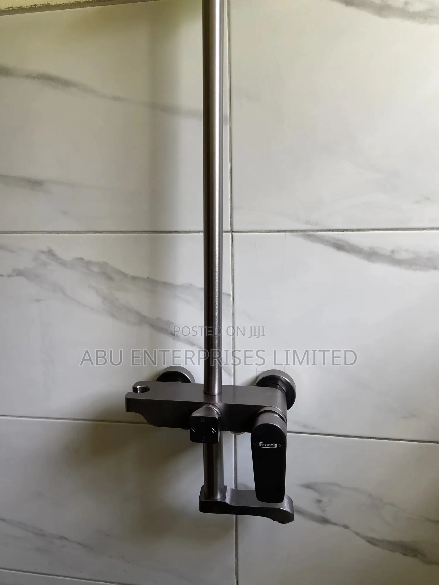 Shower Mixer Grey Luxury